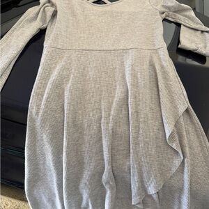 Art Class Light Gray Kids Dress